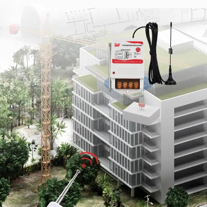 Công tắc điều khiển từ xa LW 1000m và 3000m có học lệnh,điều khiển tự động lw bật đèn từ xa,bộ điều khiển từ xa Lw 3