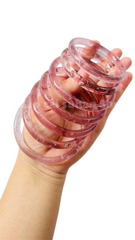 Product Introduction of [ Hàng mới về ] Vòng tay nữ trong suốt , vòng đá nhiều màu xinh xắn ( Tặng kèm hộp ) 4
