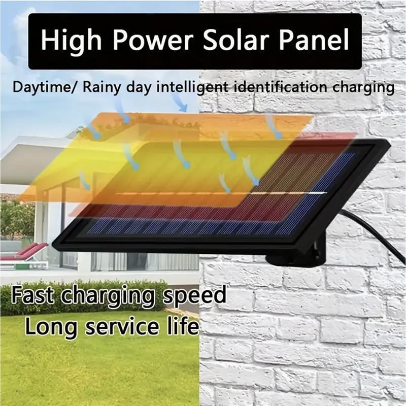 Solar Powered Outdoor LED Light, Waterproof Solar Lights with Remote Control, Outdoor Decorative Light for Garden Patio Yard Deck Fence Garage 5