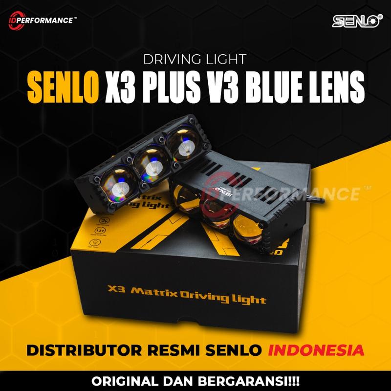 MINI PROJIE SENLO X3 PLUS V3 BLUE LENS 140 WATT FOGLAMP LASER LAMPU ...