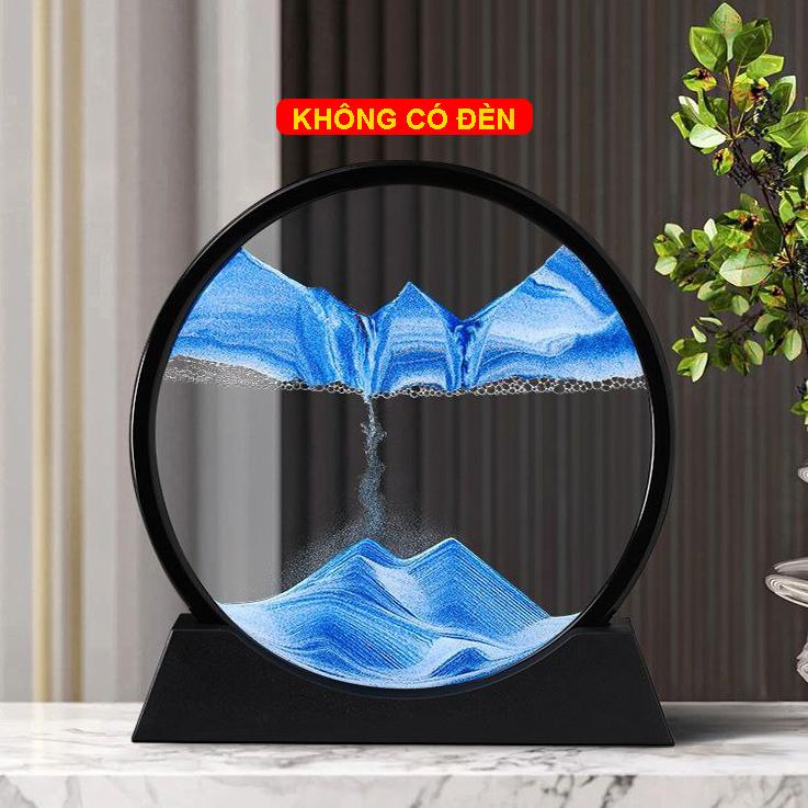 Tranh cát chảy chuyển động 3D nhiều màu sắc Decor Decor Phòng Trang Trí Nhà