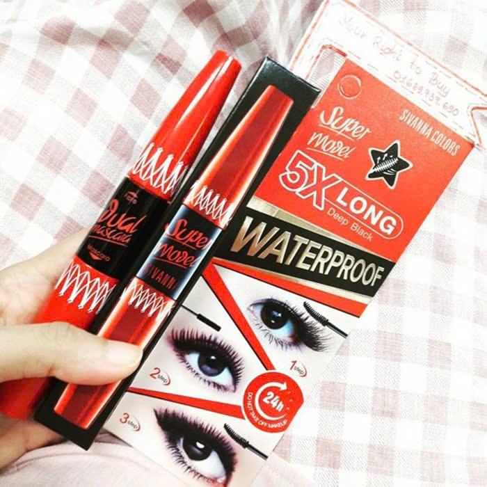 Product Introduction of Mascara 2 Đầu Nối Mi Sivanna Super Model 5X Long Hf893 Cosmetic Mỹ Phẩm Trang Điểm 10