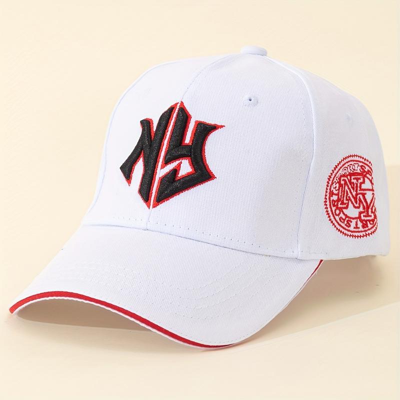 Product Introduction of Mũ Bóng Chày Thêu, NY 3D, Unisex, Có Thể Điều Chỉnh Kích Thước, Mũ Chống Nắng, Vành Màu Tương Phản, Mũ Bố Mùa Xuân / Mùa Hè, Dành Cho Nam Và Nữ, Mẫu Mới, Bán Chạy, SY0 Voi Len Hat 5
