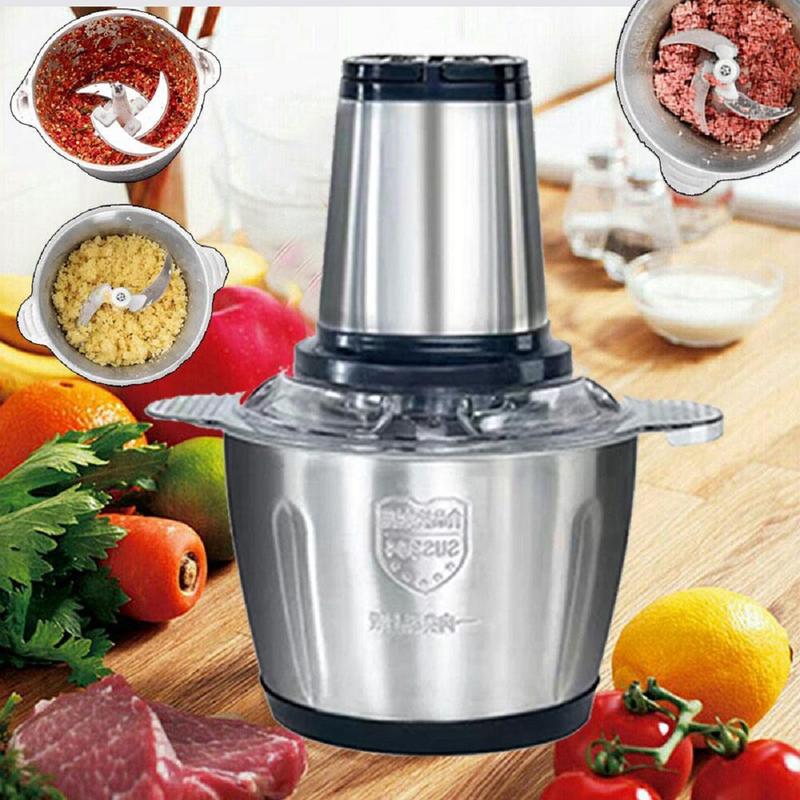 Máy xay thịt đa năng cối inox 304, máy xay sinh tố
