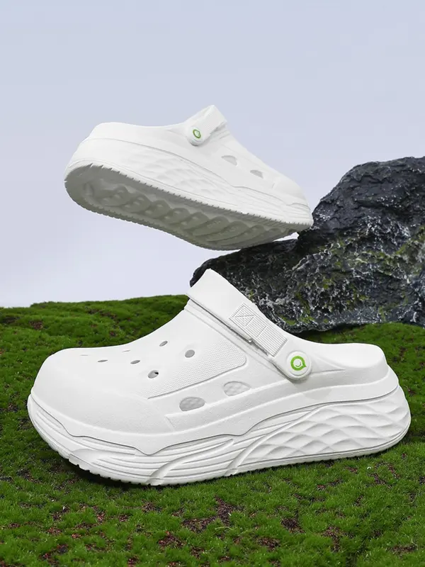 Women's Casual Comfortable Hole Shoes, Indoor and Outdoor Anti-slip Slippers for Relaxation, Lightweight Breathable Shoes for Daily Wear, Girl 4