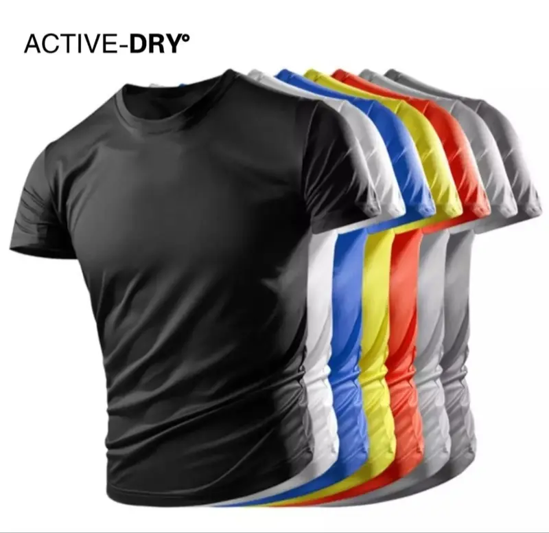 Kaos Dry Fit Active-DRY Olahraga/Running/Training/Gym/Fitness Unisex 0