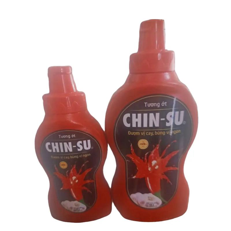  Tương ớt chin su chai 250g 500g Gia Vị Nước Sốt Chua Cay 