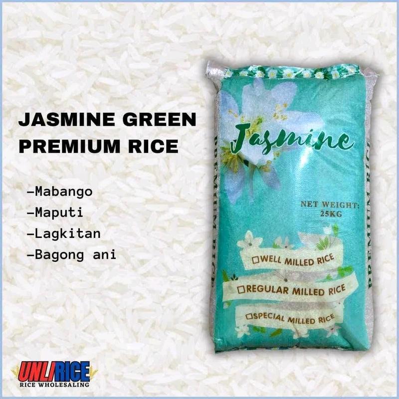 O Save Rice 2kg White Jasmin Rice Local milled rice package in sealed plastic ...