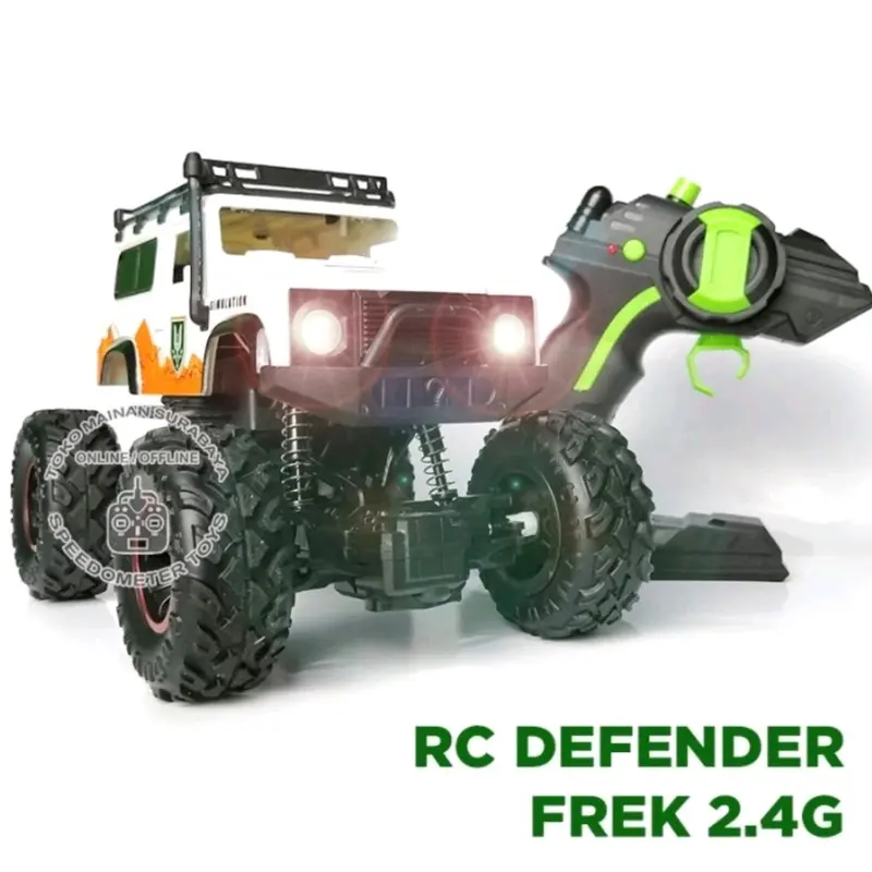 RC Mobil Crawler Defender | Mainan Anak Mobil Offroad Remote Control toys baterai 0