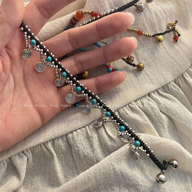 Product Introduction of สร้อยข้อมือทอ สไตล์ชาติพันธุ์โบฮีเมียน สำหรับผู้หญิง อินเทรนด์ สายสะพายวินเทจ ชนกลุ่มน้อยส่วนบุคคล 2023 ดีไซน์ Drop Fenta 3