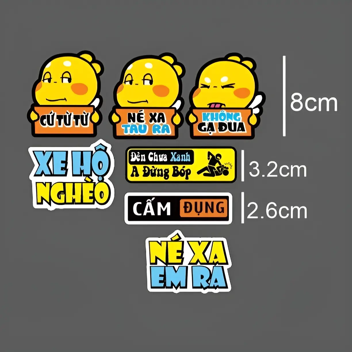 Sticker, decal icon dán xe máy tổng hợp mẫu đẹp, dán mọi màu xe Nhãn Dán