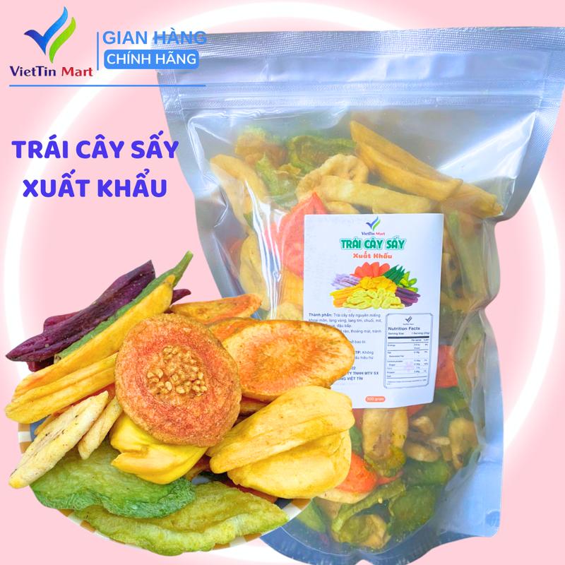  Trái Cây Sấy Hàng Nguyên VietTin Mart 500g 
