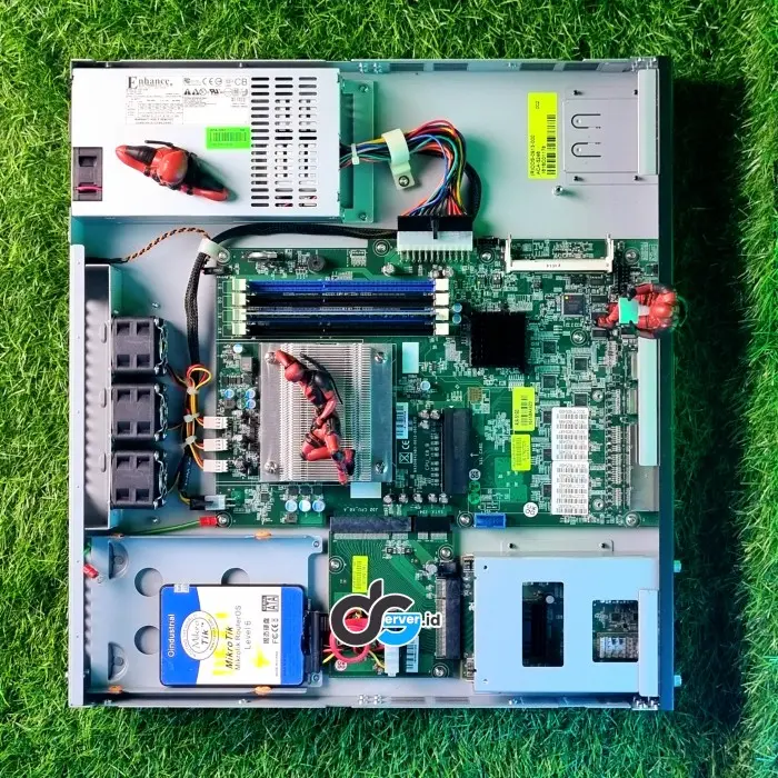 Mikrotik x86 8cpu License Lv6 Low Watt 1U 8