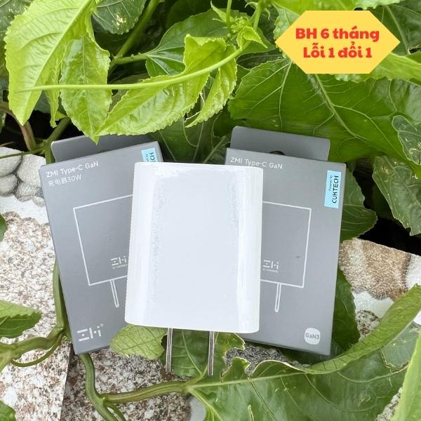 Củ Sạc Nhanh ZMI Cuktech Cổng Type C Công Suất PD PPS 30W Chip Sạc GaN Thông Minh - Phụ Kiện CamStore cổng  sạc