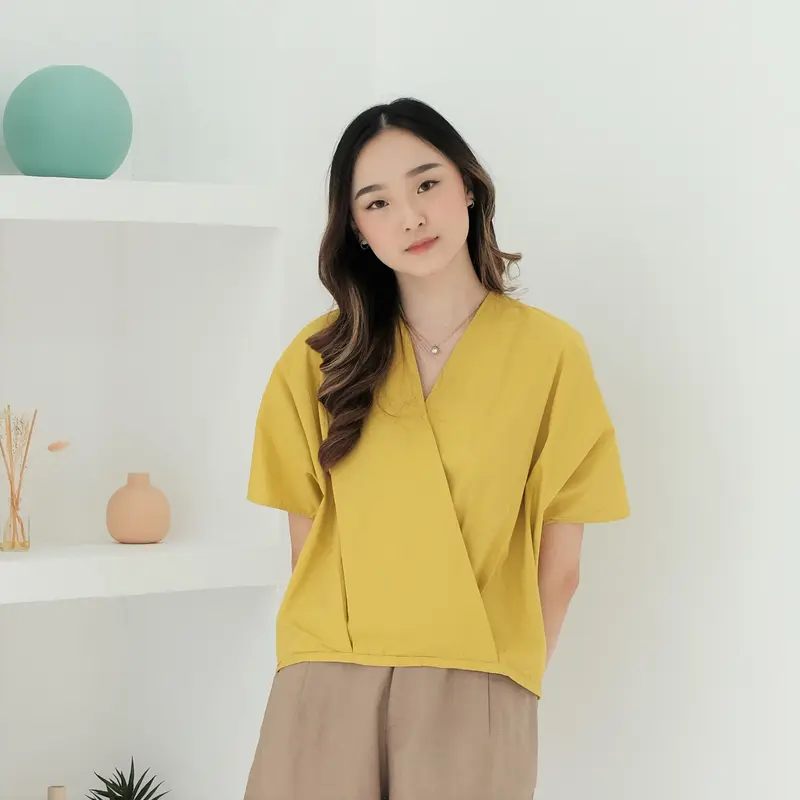 Bigjill Rebecca Atasan Wanita Top Batwing 6