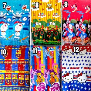 selimut karakter ukuran 120x175cm