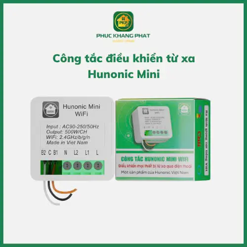Công tắc điều khiển từ xa Hunonic Mini 4