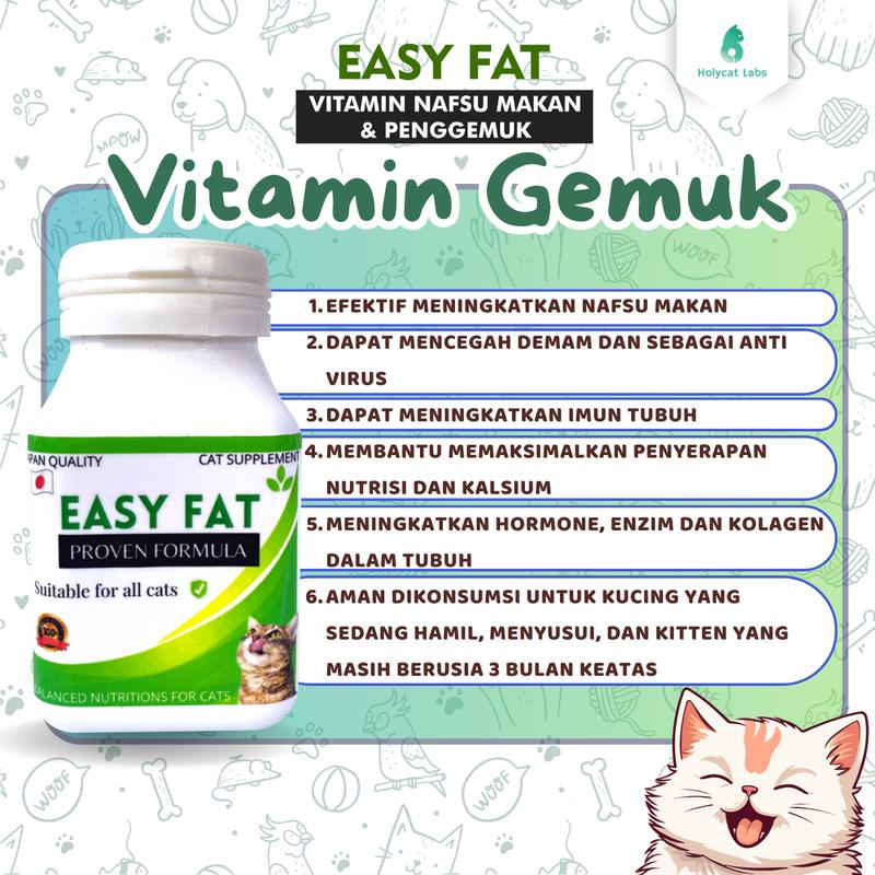 Product Introduction of Holycatlabs Paket Vitamin Kucing Gemuk Bulu Gondrong ala LEO KUCING 6