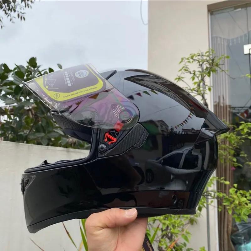 Mũ Bảo Hiểm Fullface M138B Đen Bóng Helmet