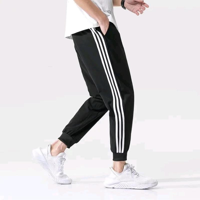 Quần jogger thể thao Unisex 3 sọc mặc nhà, đi chơi, tập thể dục thoải mái