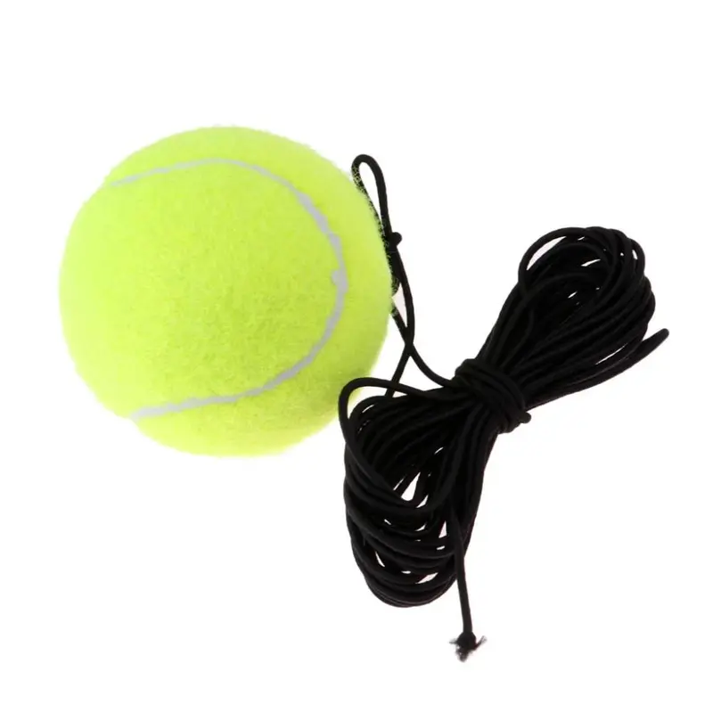 Bóng Tập Tennis, Prettyia, Có Dây Tập Luyện, Thích Hợp Cho Tự Học Và Người Mới Bắt Đầu, 5Màu Xanh Lá Cây Huỳnh Quang 1