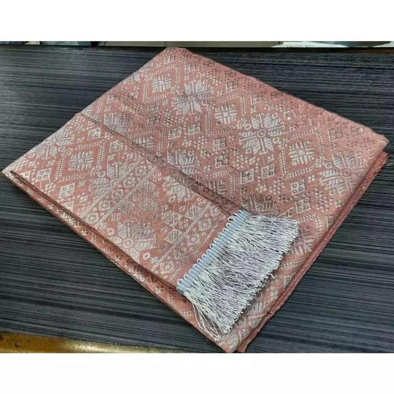 Songket Selendang Set songket selendang. setelan songket Benang Elegan 1