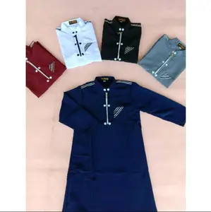 Alkomar baju jubah anak gamis balita restleting B
