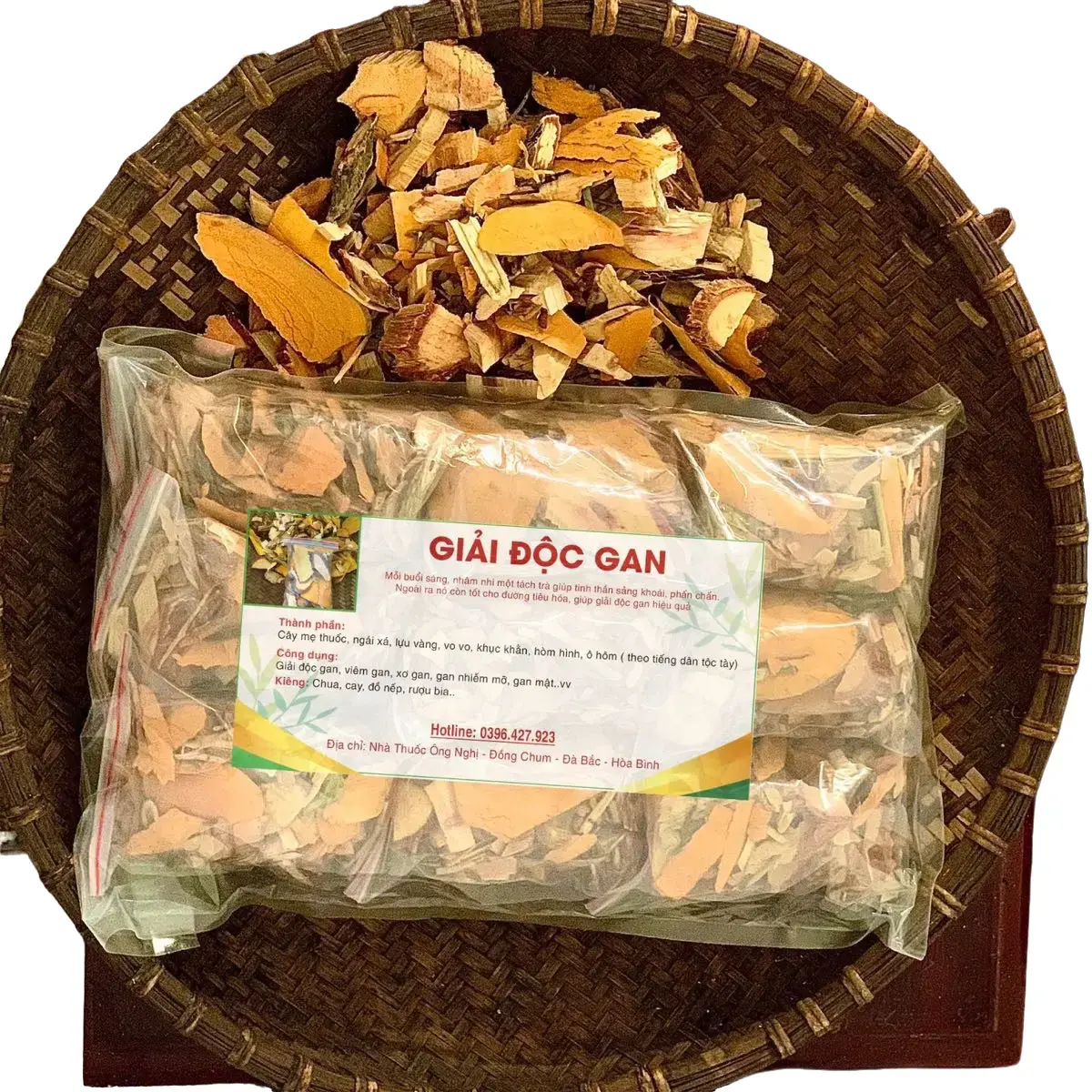[1kg] Giải độc gan rừng già Tây Bắc Nam Dược Hoà Bình