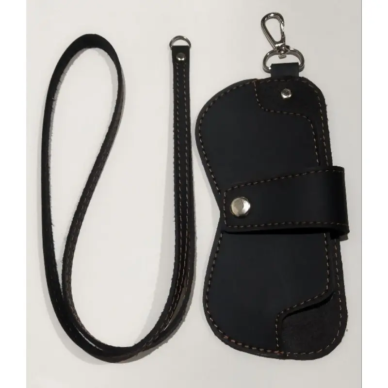 Tempat Kacamata Wanita bisa di Buat Kalung plus tali Motif Polos Perempuan kcp Pengait Besi tempat kacamata gantung pouch kacamata Glasses 5