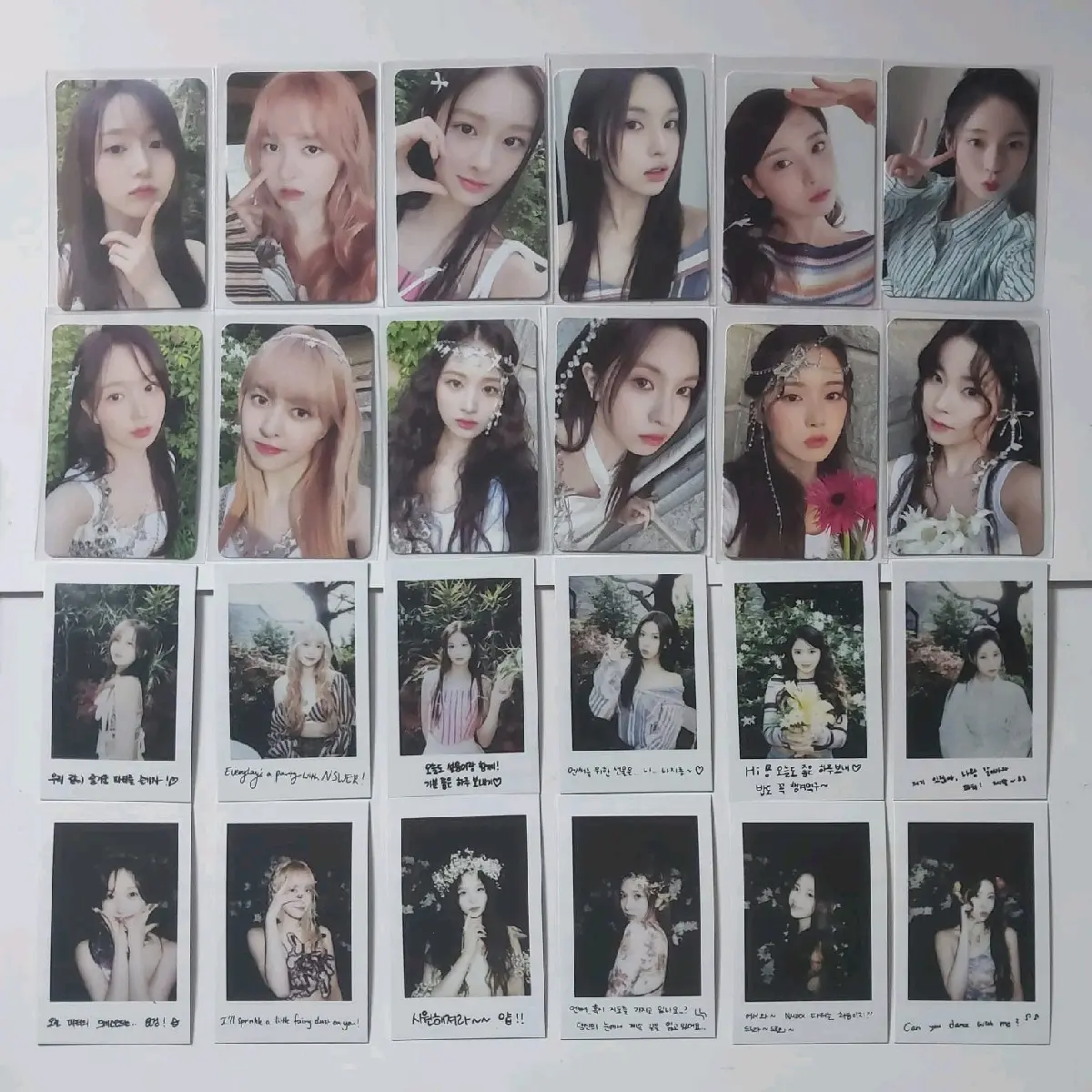 READY STOCK PC PHOTOCARD NMIXX LILY KYUJIN BAE HAEWON SULLYOON JIWOO A MIDSUMMER NMIXX'S DREAM ALBUM POLA