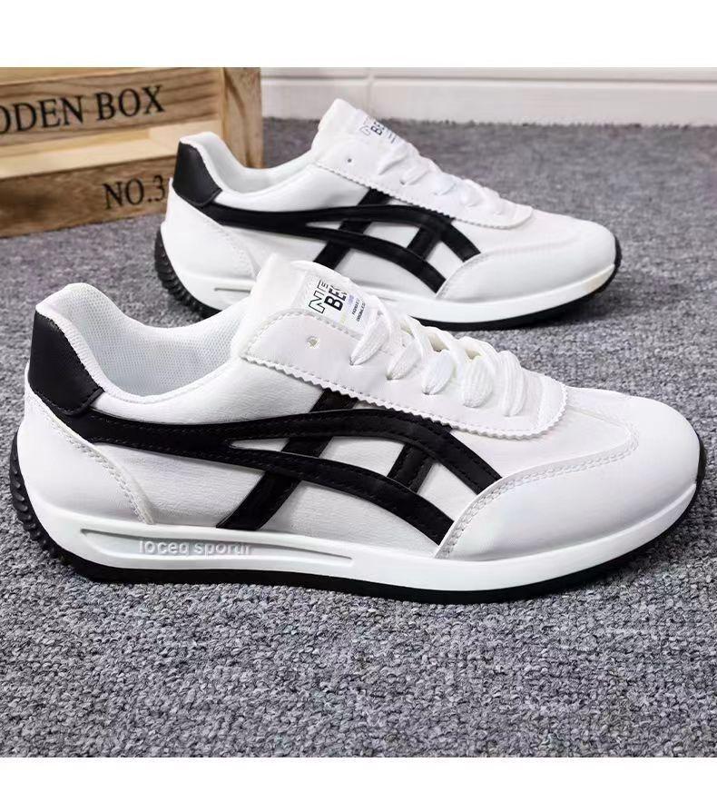 Product Introduction of Men's Shoes New Breathable Canvas Shoes Sports Casual White Shoes Student Trendy Cortez Soft Bottom Foreign Trade Fashion Shoes Runner Trainers Boy Training Running Sneakers Footwear 13