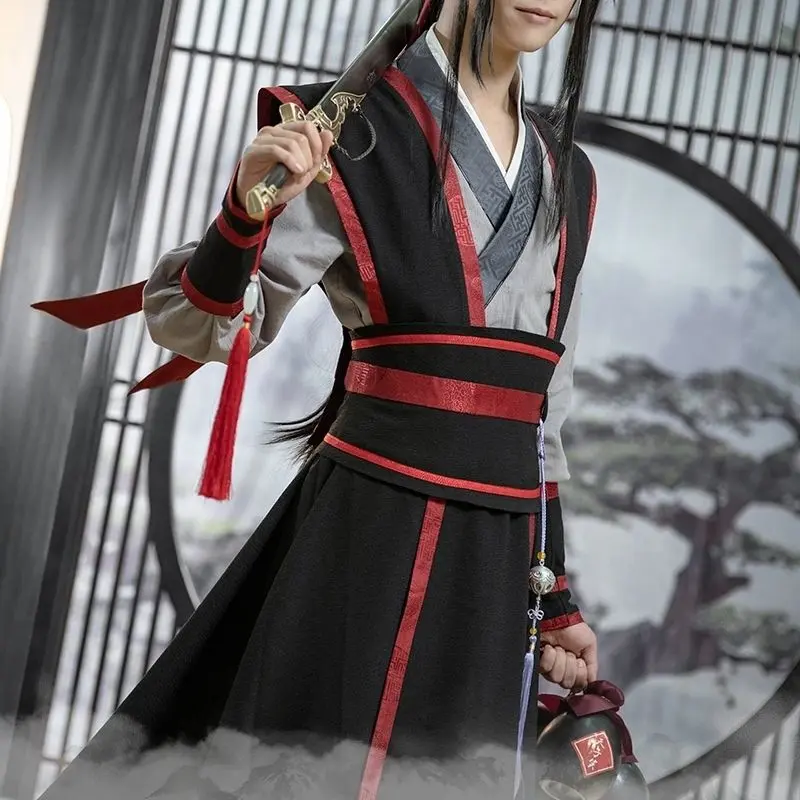 Trang Phục Cosplay, Tianzi Laughing, Thích Hợp Cho Trẻ Em Và Thanh Thiếu Niên, Phong Cách Wei Wuxian, Chủ Nghĩa Mạnh Mẽ, Chen Qingling Cùng Phong Cách, Hanfu, Con Đường Ma Thuật, Trọn Bộ, Chủ Đề Wei Wuxian