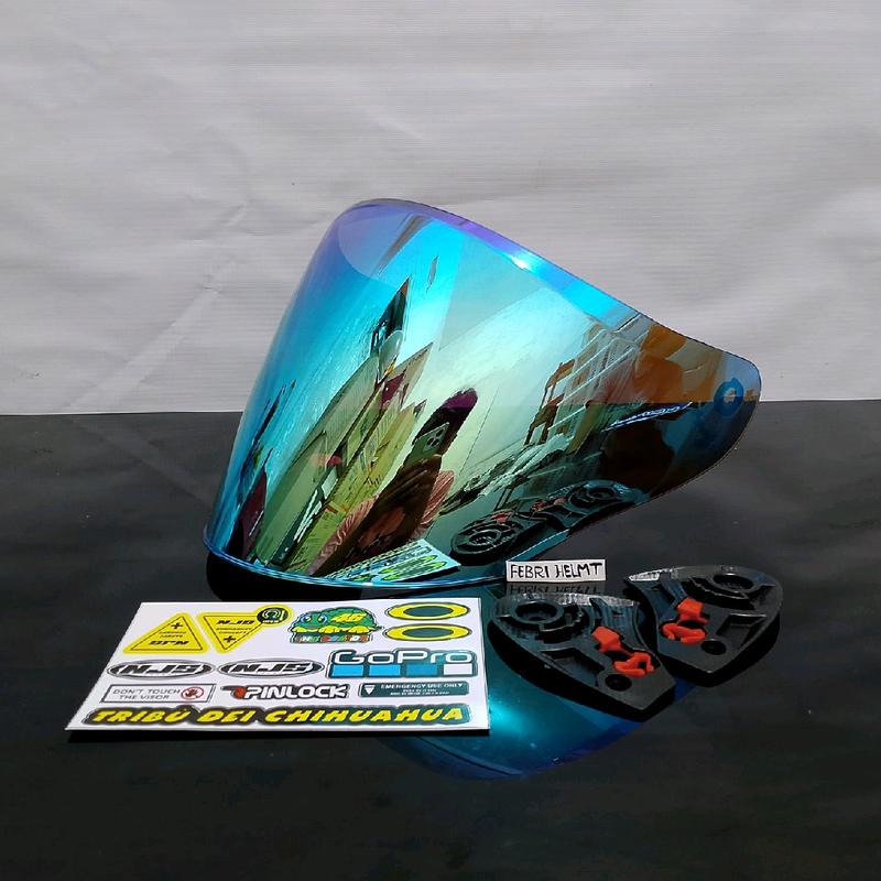 Kaca Visor Njs Kronoz Pnp Free stiker 2