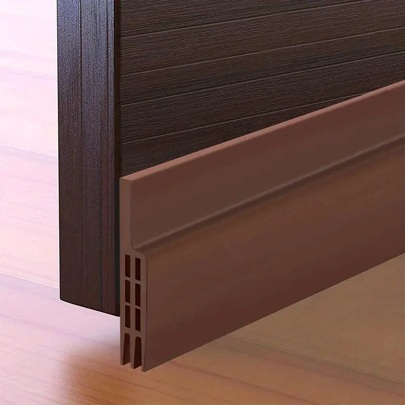 Door Draft Stopper, Door Seam Weatherstrip, Door Bottom Seal, Noise Reduction Door Draft Stopper, Home Decor Supplies 8