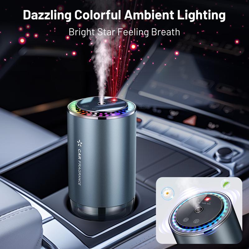Smart Car Fragrance Diffuser 50ML - Rechargeable Portable, Auto ...