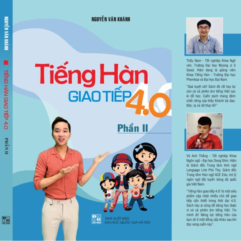 Sách Tiếng Hàn giao tiếp 4.0 - Phần 2 In màu