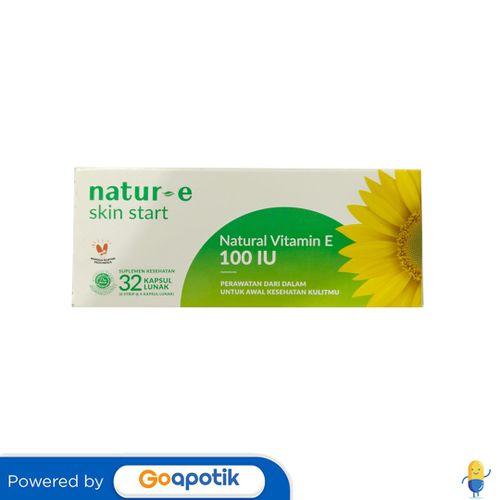 Gambar NATUR-E NATURAL VITAMIN E 100 IU BOX 32 KAPSUL dari Apotek Deli Farma Batam By GoApotik Kota Batam Tokopedia