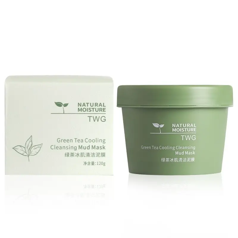 TWG Green Tea Clay Mask Cleansing Cooling Mud Mask Natural Moisture