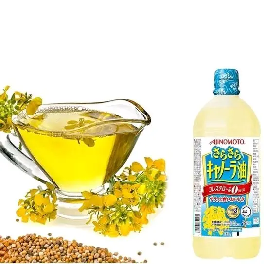 Dầu Ăn Hoa Cải Ajinomoto Nhật Bản Chiết Xuất Từ Thiên Nhiên 3