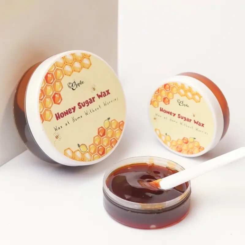 READY! MR EPPLE HONEY SUGAR WAX KIT 85ML WAXING KIT HONEY MR. APPLE EPPLE HONEY SUGAR WAXING 5