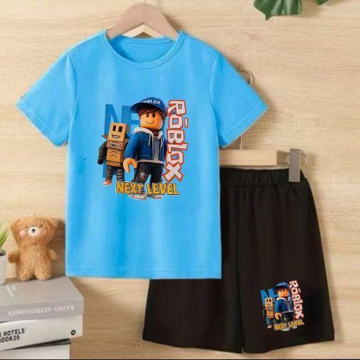 Setelan Anak Motif Roblox NextLevel Kaos Dan Celana Untuk Anak Laki-laki Dan Perempuan Usia 2-12 Tahun Bahan Katun Parsel Bayi Setelan Anak Motif Roblox NextLevel Kaos Dan Celana Untuk Anak Laki-laki Dan Perempuan Usia 2-12 Tahun Bahan Katun Parsel Bayi