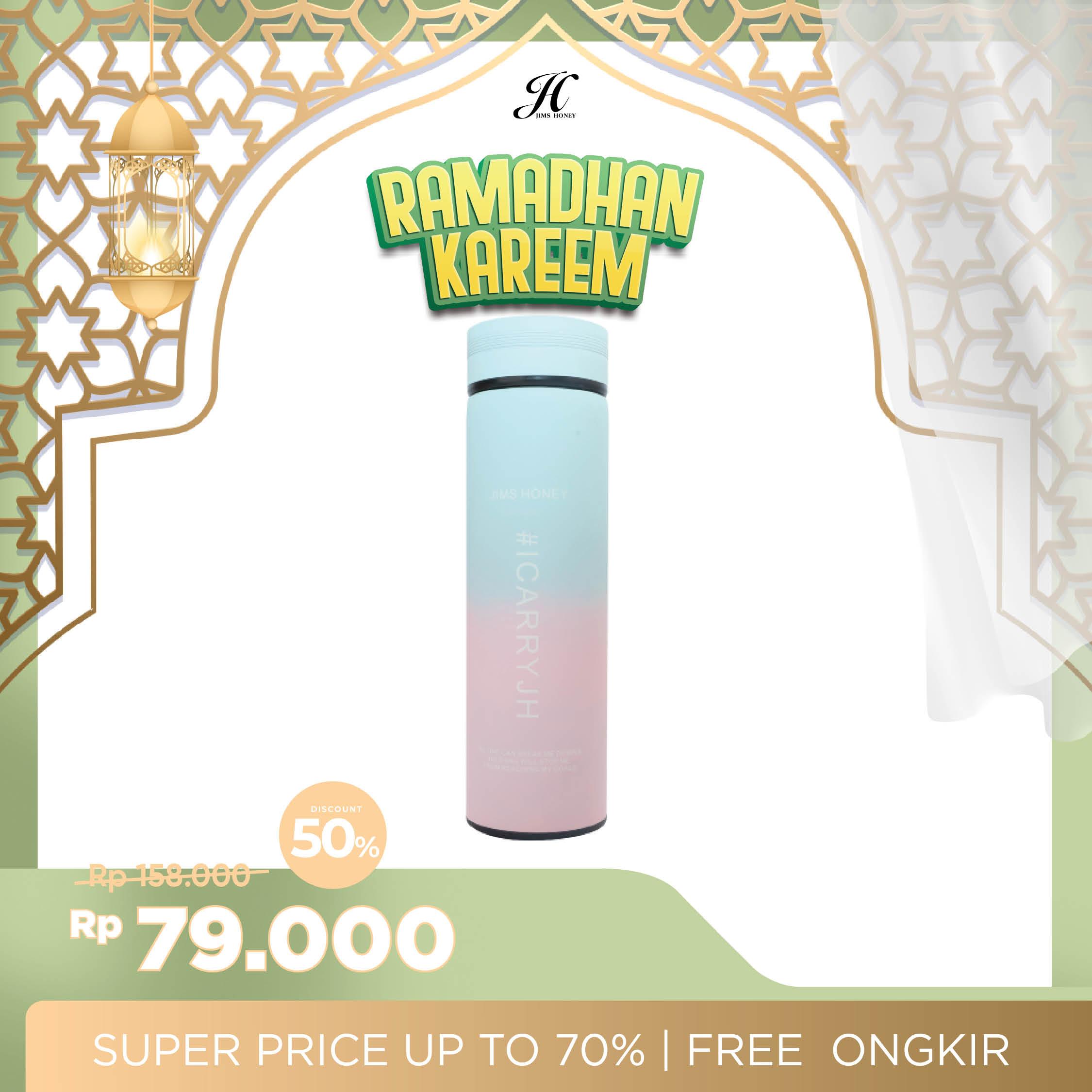 JIMS HONEY TUMBLER VER 4.0 (Botol Minum Panas / Dingin 425ml)
