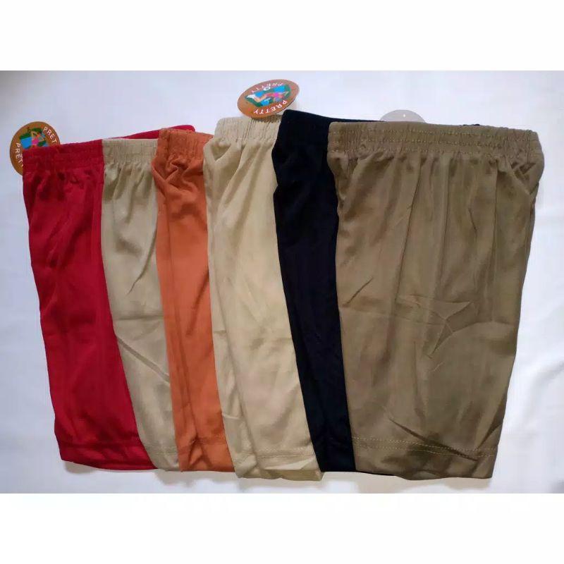 3Pcs Celana street wanita / celana sot merk pretty / Celana ketat perempuan Dewasa