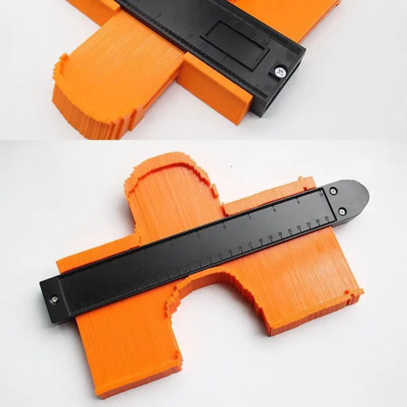 Contour Gauge, Multifunctional Woodworking Tool, Irregular Profile Measuring Tool, Template for Woodworking, Hardware 5