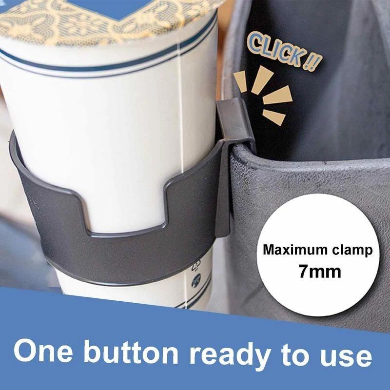 Product Introduction of Car Door Cup Holder for Truck Motorcycle Bike Water Bottle Storage Holder Vehicle Mounted Container Drink Stand Auto Organizer 2