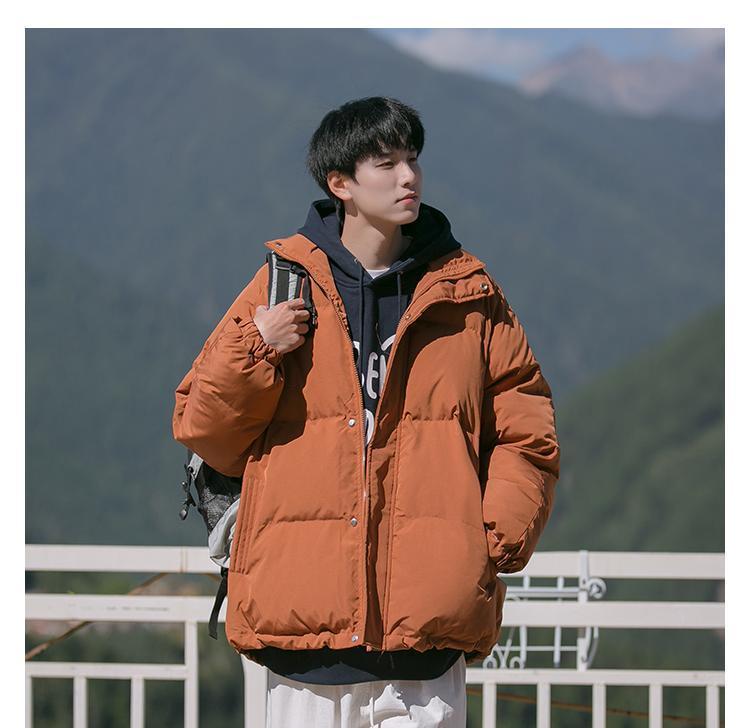 Product Introduction of [Official Genuine] Wolf Warrior Family 2024 New Cotton Jacket for Men Winter Lightweight Warm Down Cotton Coat Trendy Youth Boys Cold-Proof 24