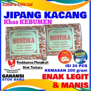 Jipang Kacang Gula Jawa Asli Khas Kebumen 200 gram