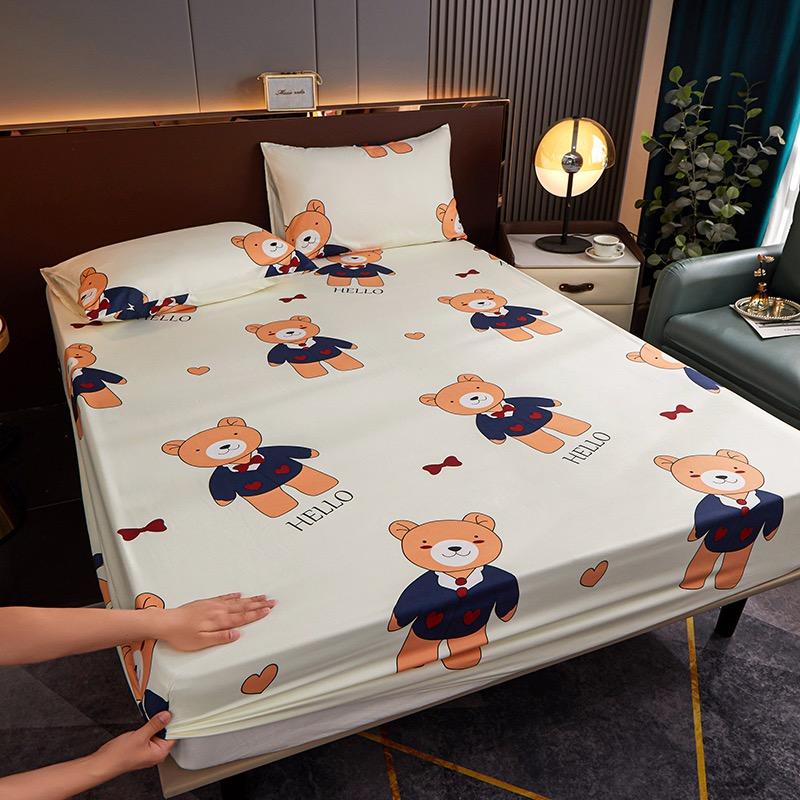 Product Introduction of ชุดผ้าปูที่นอน Weicee ขนาด King size 6 ฟุต ผ้าปูที่นอนสีพื่น ป้องกันฝุ่นรอยคราบฝังเชื้อโรค สูงสุด 10 นิ้วหนา 15