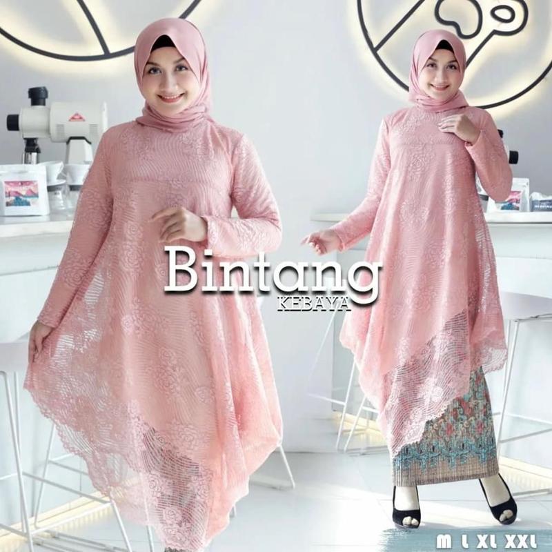 KEBAYA BRUKAT TUNIK MIRING KEBAYA TUNIK BROKAT KEBAYA TUNIK MODERN KEBAYA TUNIK 2