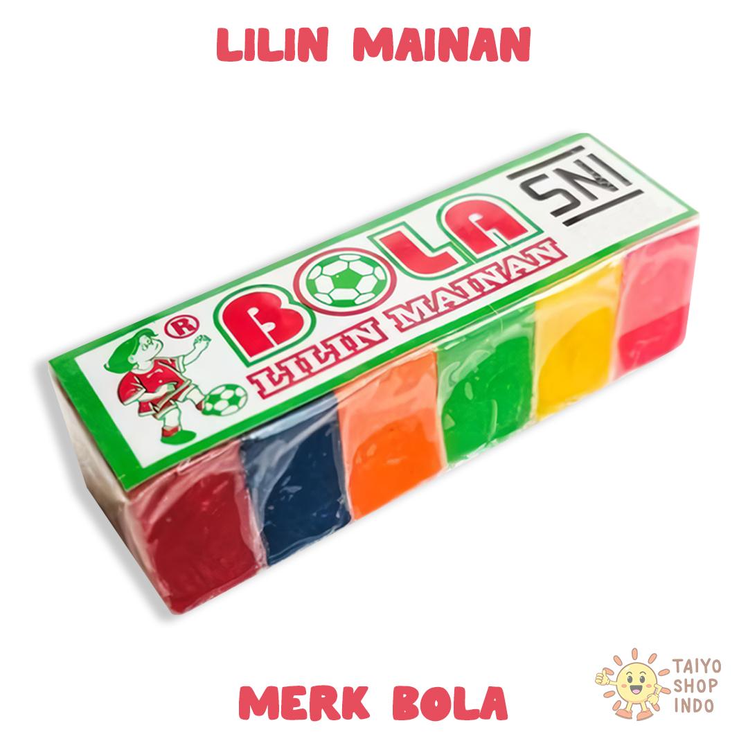 Mainan Anak Jadul Lilin Malam Plastisin DIY Merk Bola Edukasi Sensory Motorik Alat Belajar art  toys